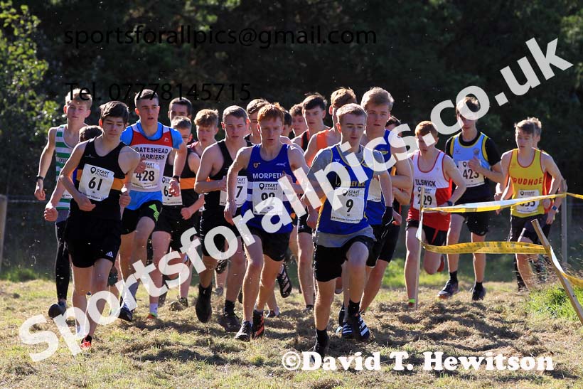 Mens under-17s 2023 Start Fitness NEHL, Druridge Bay Country Park, Northumberland.  Photo: David T. Hewitson/Sports for All Pics
